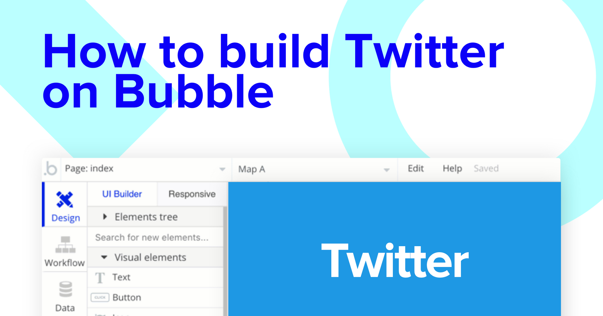 How To Build A Twitter Clone Without Code - Bubble Throughout Blank Twitter Profile Template