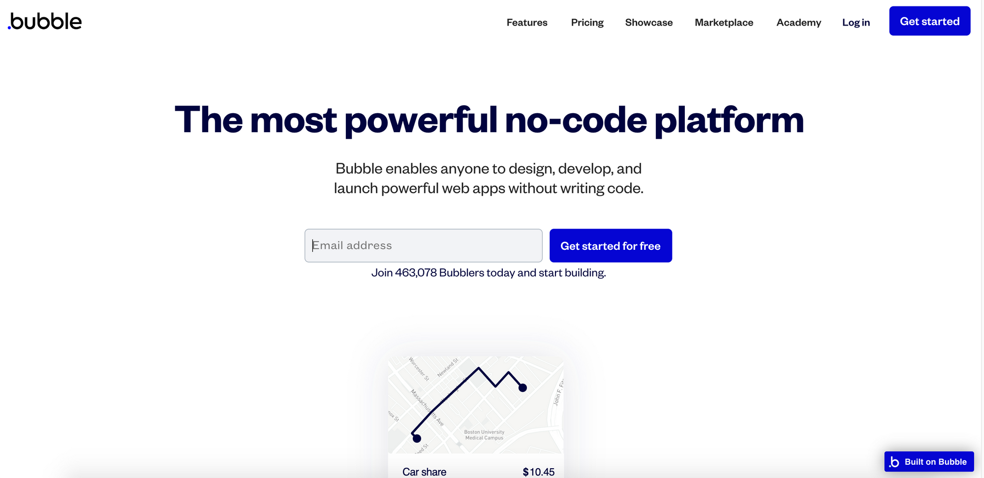 Bubble: the most powerful no-code platform for web app development