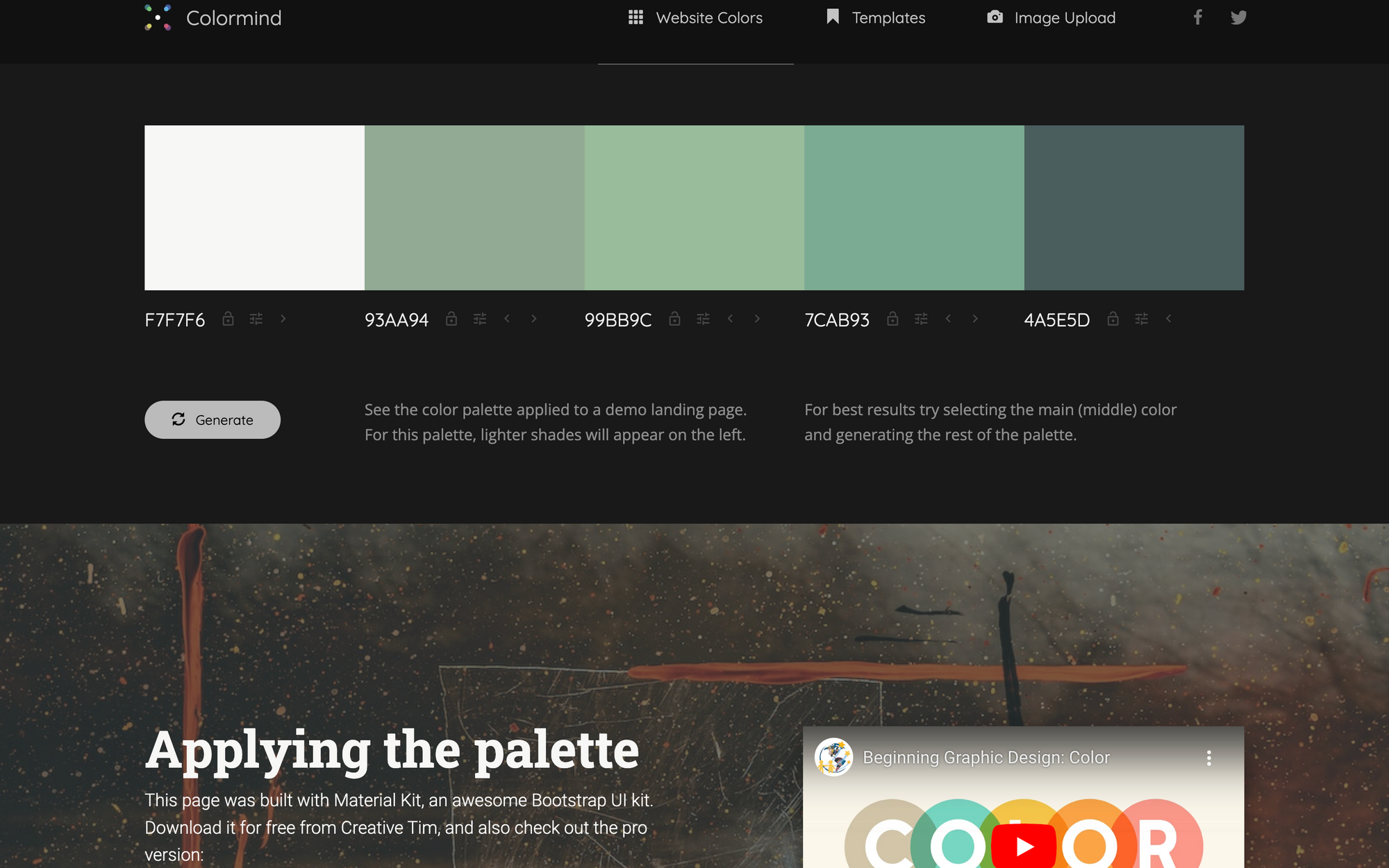 5 Trends for Best Website Design (2022) blog by Bubble - color themes