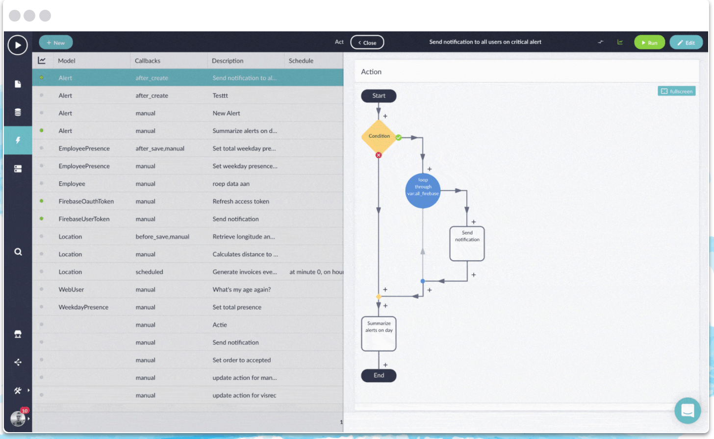 Betty Blocks Editor Bubble Review Drag-and-Drop Tool