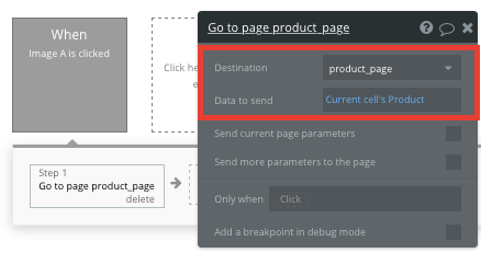 Bubble No Code Ebay Clone Walkthrough Tutorial - product page workflow.