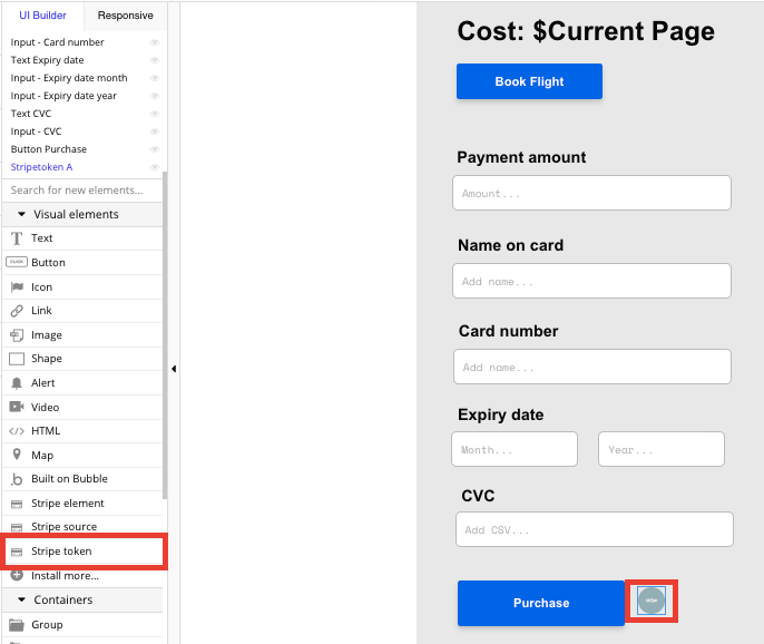 Bubble No Code Expedia clone walkthrough tutorial - stripe integration.