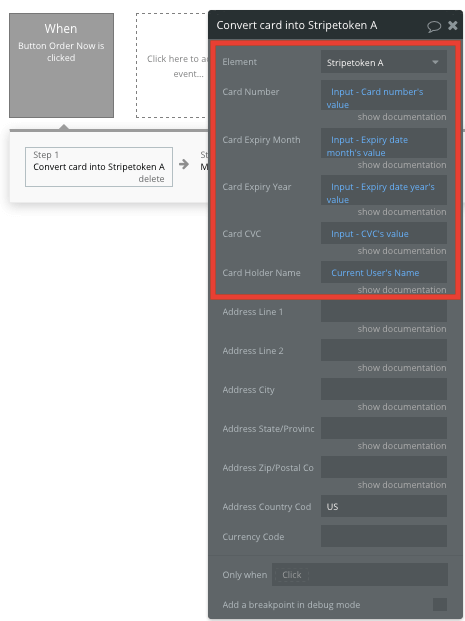 Tutorial Walkthrough Bubble payments example with Stripe