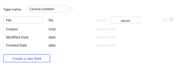 Bubble no code Headspace clone tutorial with course content data type and fields