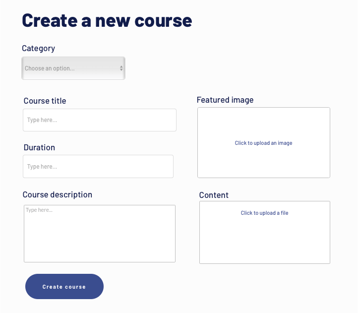 No-code Headspace clone tutorial course creation