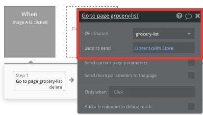 Bubble No Code Instacart clone tutorial walkthrough - grocery list.