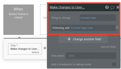 Using Bubble’s no-code editor to build a follow feature in an Instagram clone app