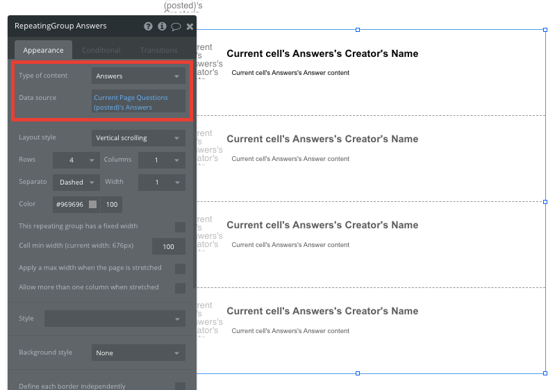 Bubble Quora No Code Question Answer Workflow