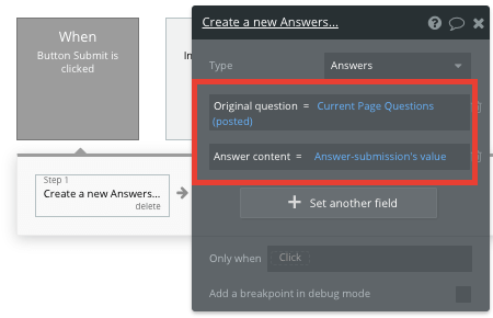 Bubble Quora No Code Create Answer Workflow