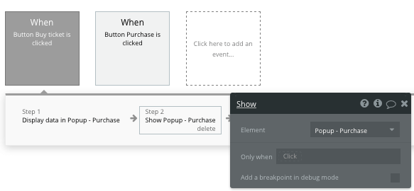 Ticketmaster clone tutorial workflow