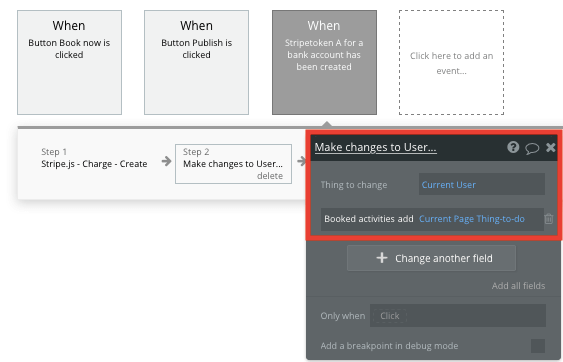 Updating a users Tripadvisor account using no-code tools