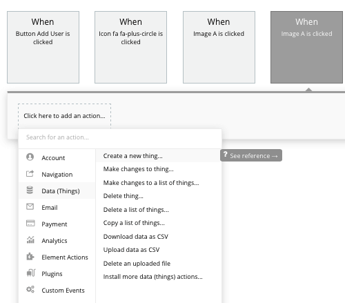 Workflow tutorial for creating new contacts in chat app on Bubble