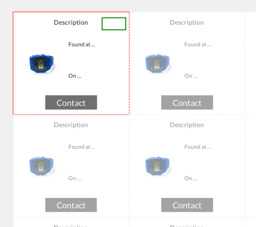 Bubble action repeating group edits for contacts.