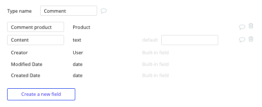 Bubble No Code Product Hunt Clone Comment Data Type and Fields Tutorial