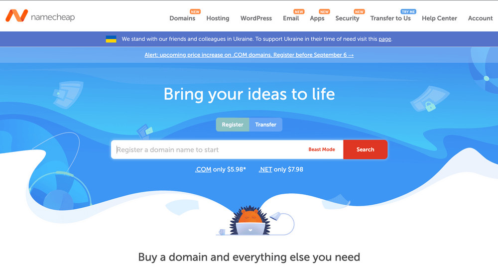 The 5 Best Domain & Hosting Providers - Namecheap