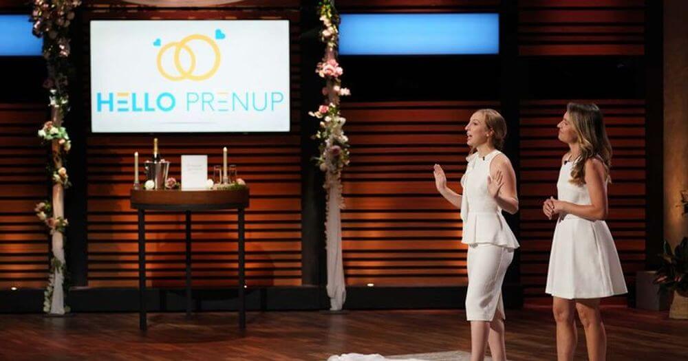 HelloPrenup on Shark Tank.