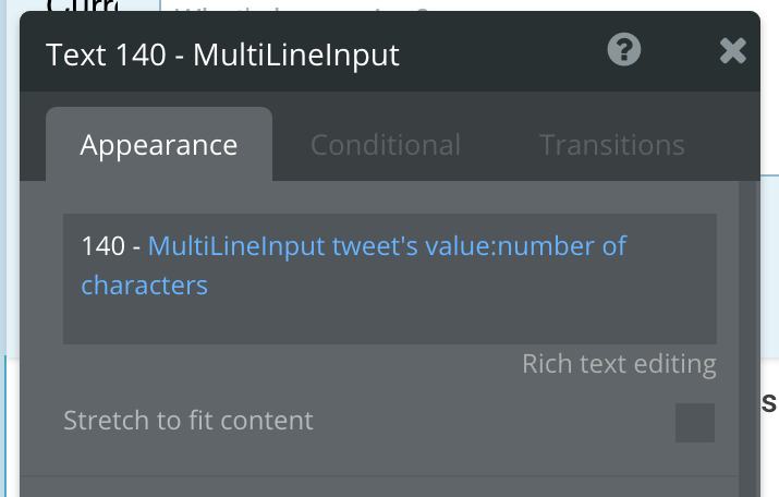 Setting character limit for messages in Twitter clone app.