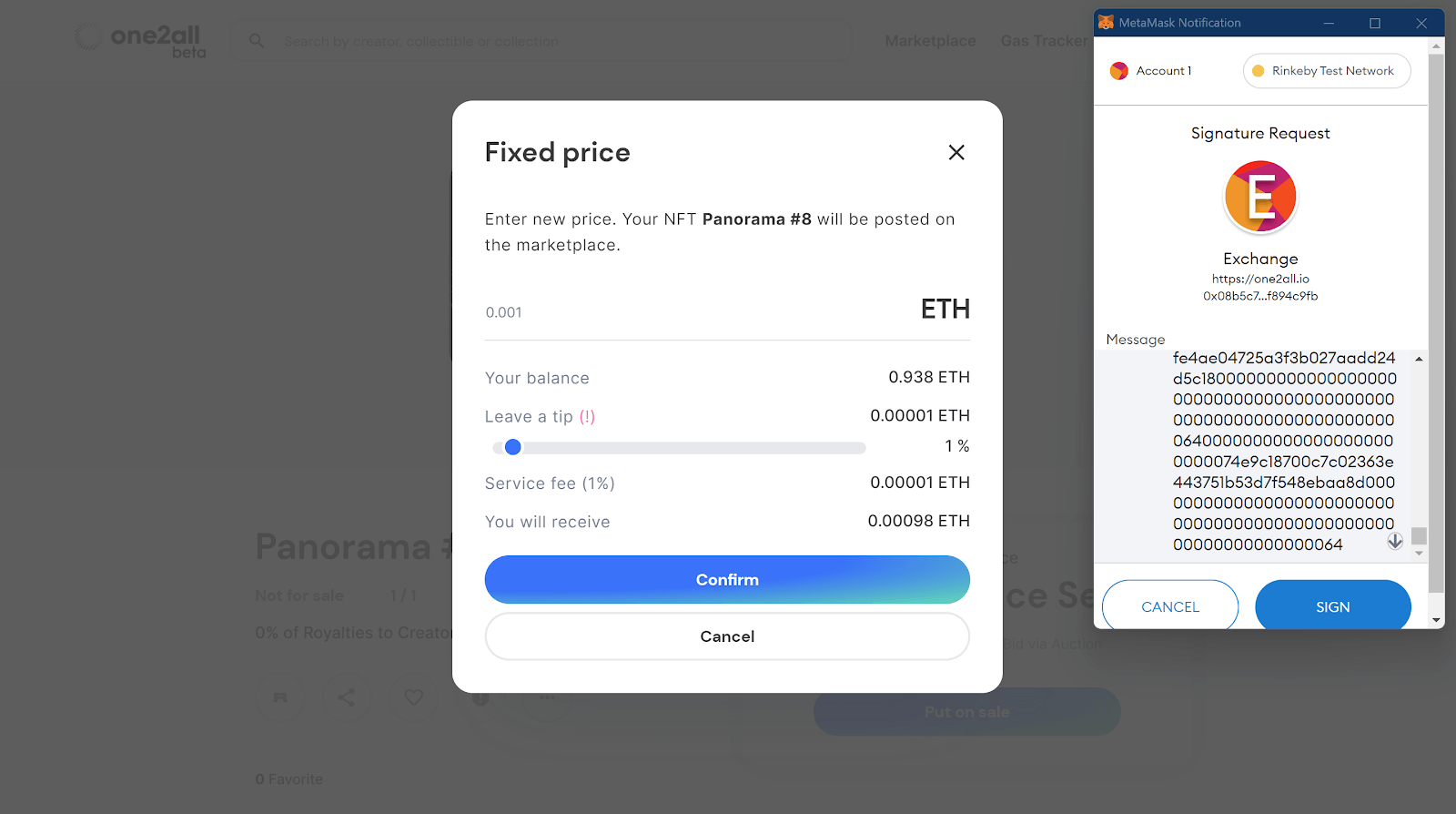 Bubble No Code NFT marketplace Opensea clone tutorial - fixed price.