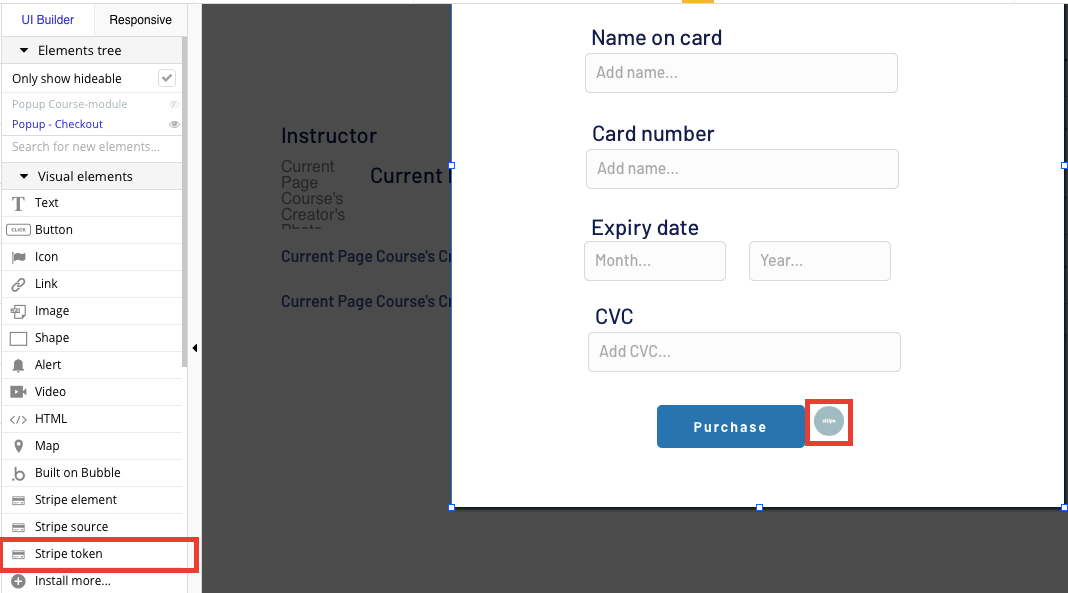Integrating a Stripe token into a LinkedIn Learning clone checkout experience
