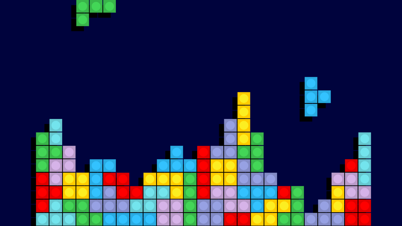 How to Make a Game App in 9 Steps blog by Bubble - Tetris concept.