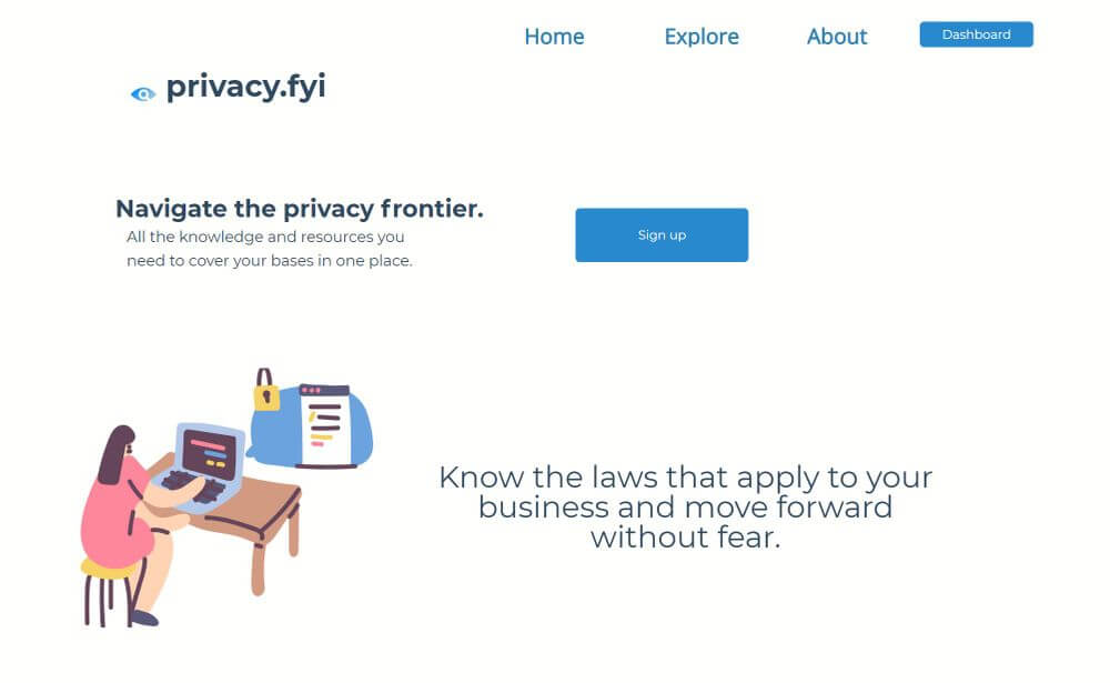 Privacy.fyi app.