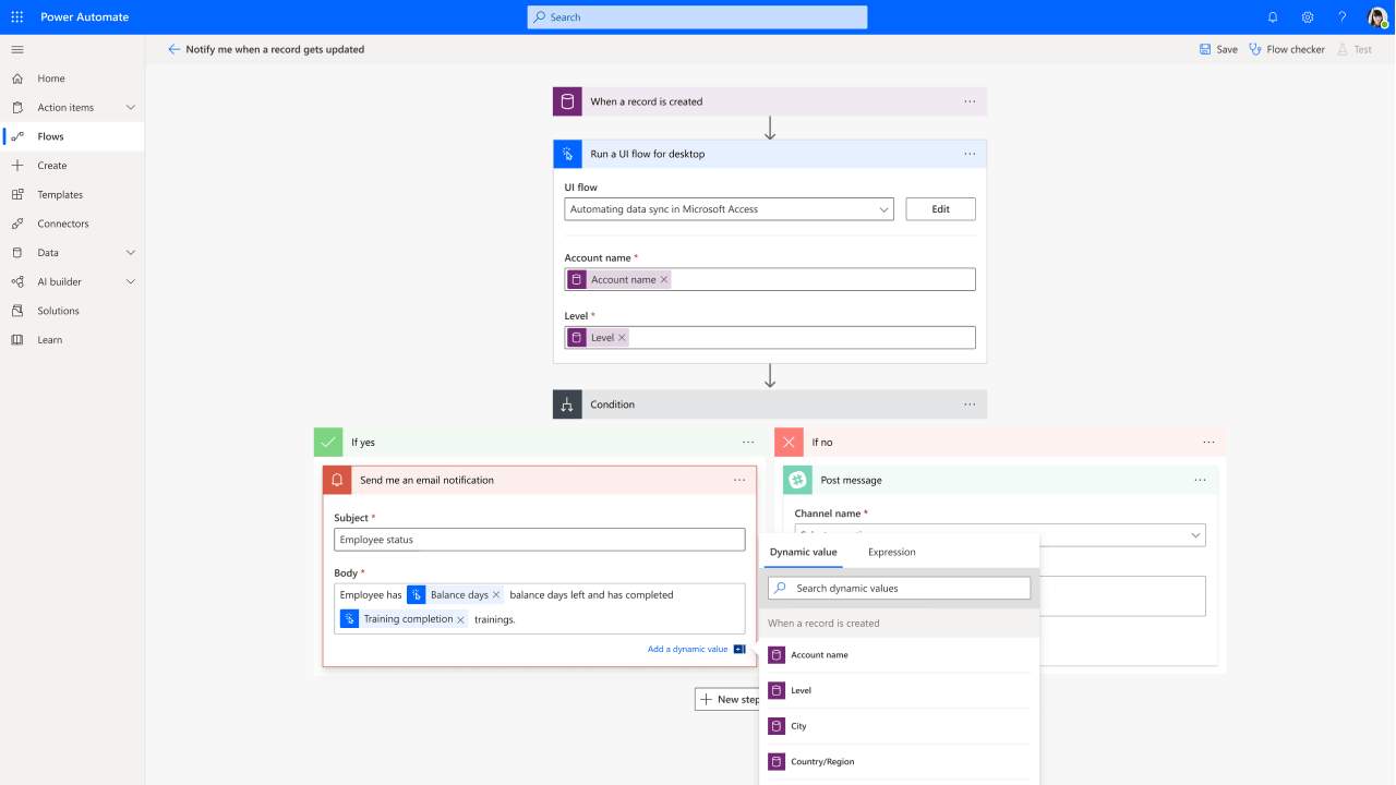 Microsoft Power Automate Bubble Review - complex workflows