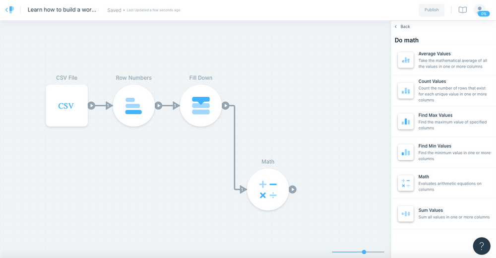 Parabola Workflow Builder No-Code Bubble Review