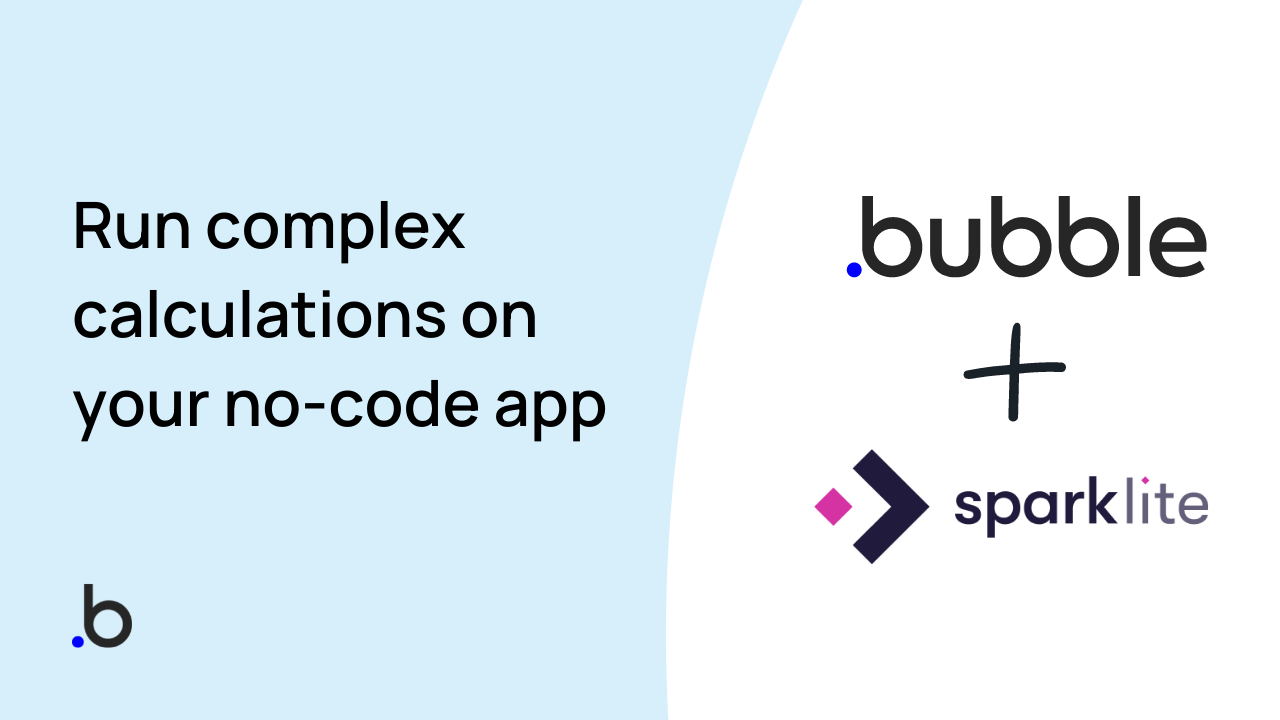 Sparklite plugin for Bubble.