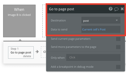 Bubble No Code Patreon Clone Tutorial - display current cells post.