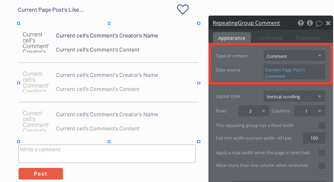 Bubble No Code Patreon Clone Comments Tutorial