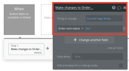 Updating the status of a Shopify clone order