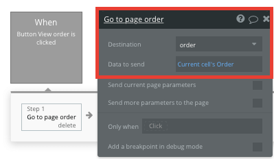 Sending data between Shopify order pages
