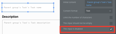 Task Popup Template for Bubble No Code Trello Clone