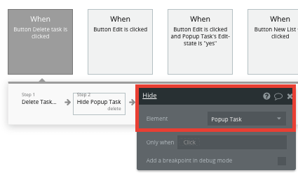 How to Build Trello Clone Bubble Workflow Walkthrough Popup Element