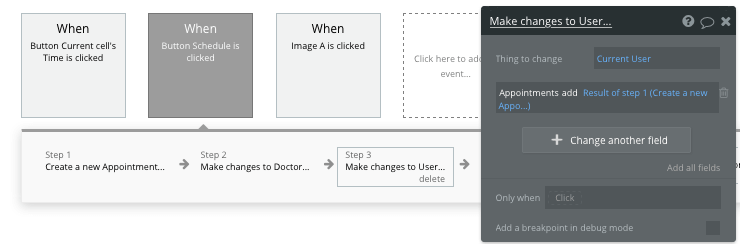 Updating user profiles using Bubble’s no-code development tool