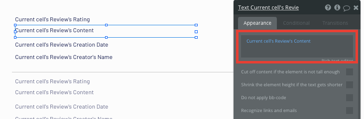 Bubble no code Zocdoc clone tutorial review configurations