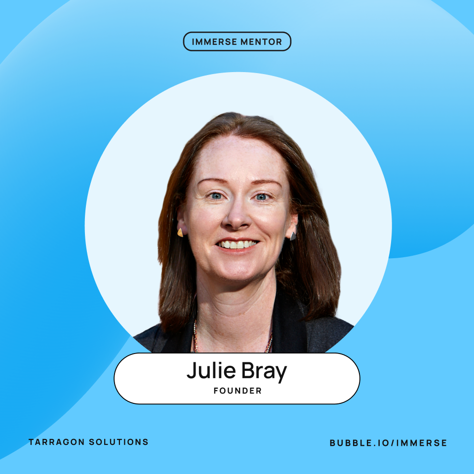 A headshot of Julie Bray