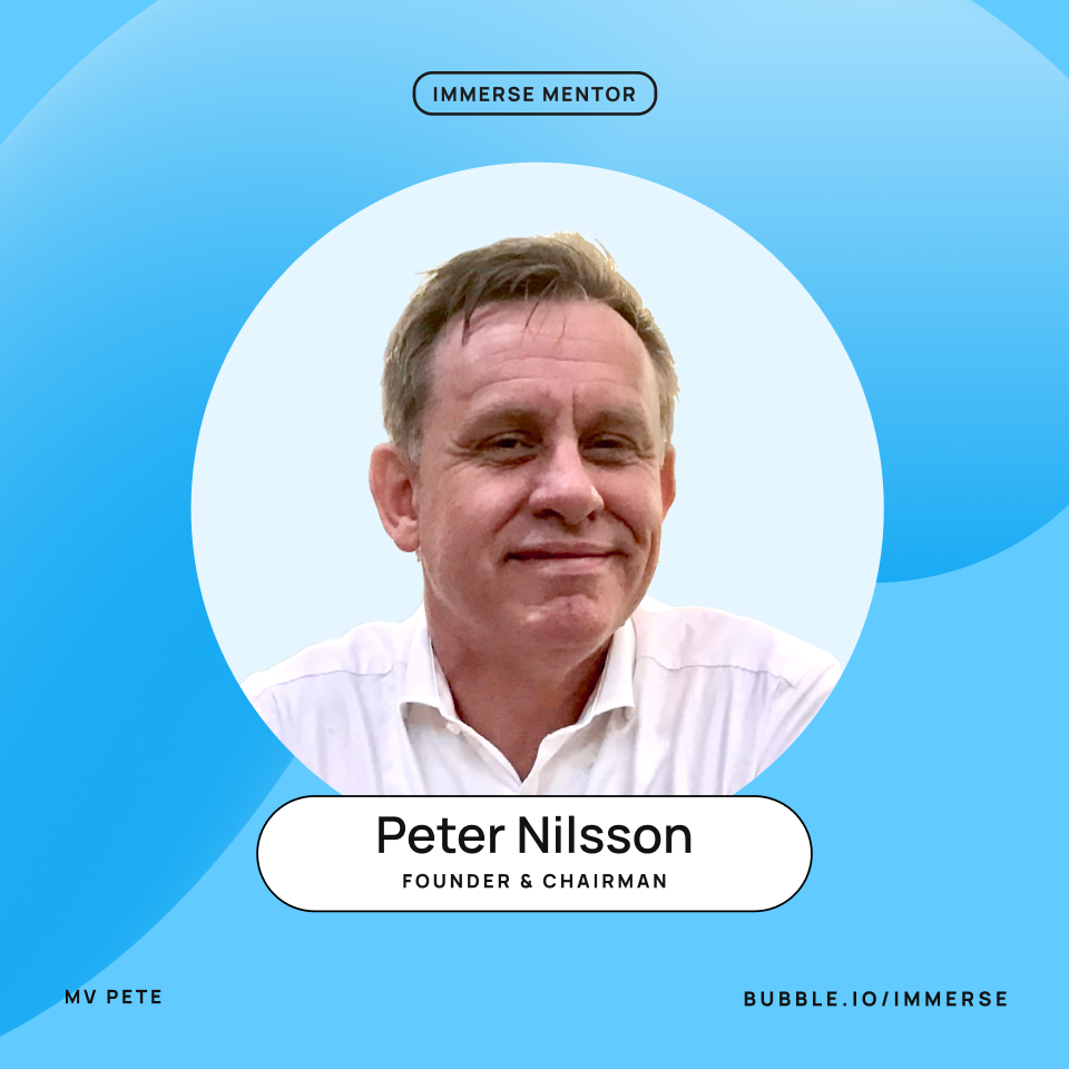 A headshot of Peter Nilsson