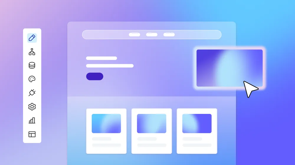 Creating a web app on Bubble with AI and visual development