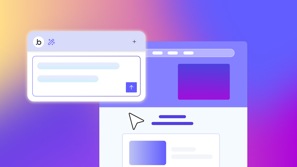 An AI module in front of a web app