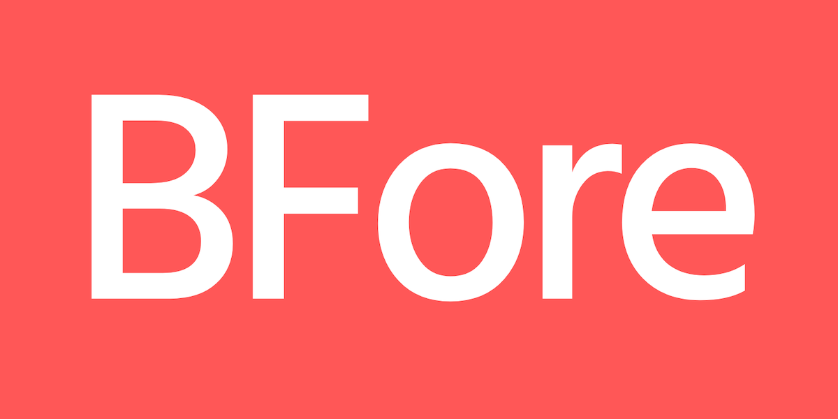 Bubble App of the Day: BFore