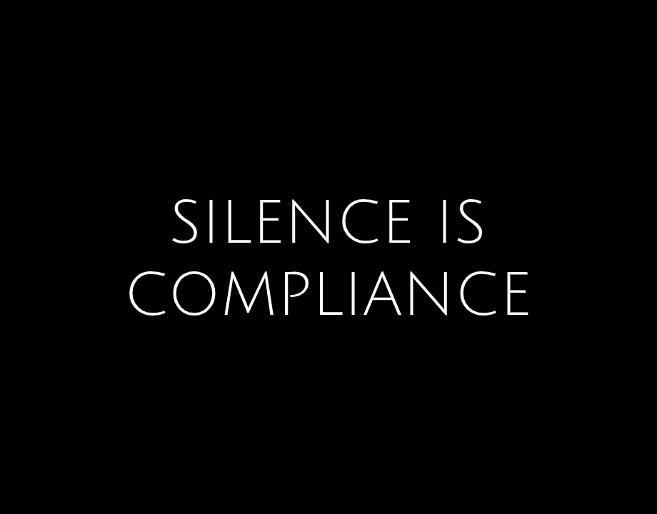 Bubble App of the Day: Silence is Compliance