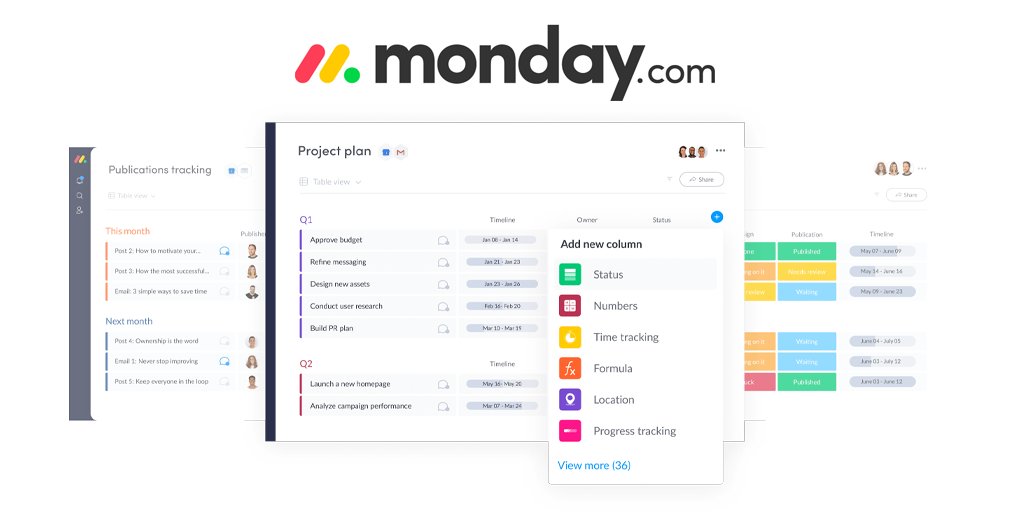 Monday Review Features Pricing Comparison Bubble