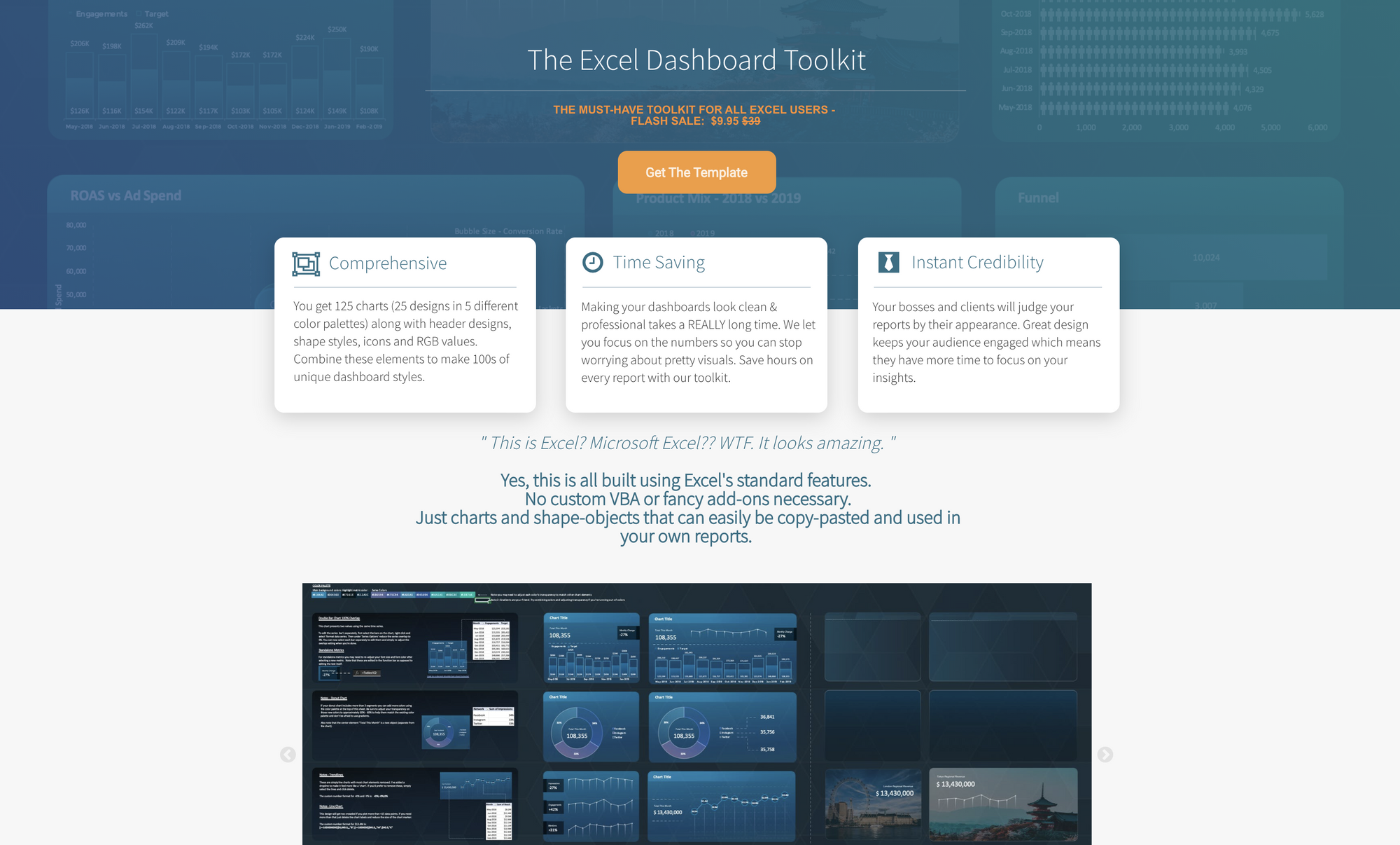 Bubble App of the Day: The Excel Dashboard Toolkit