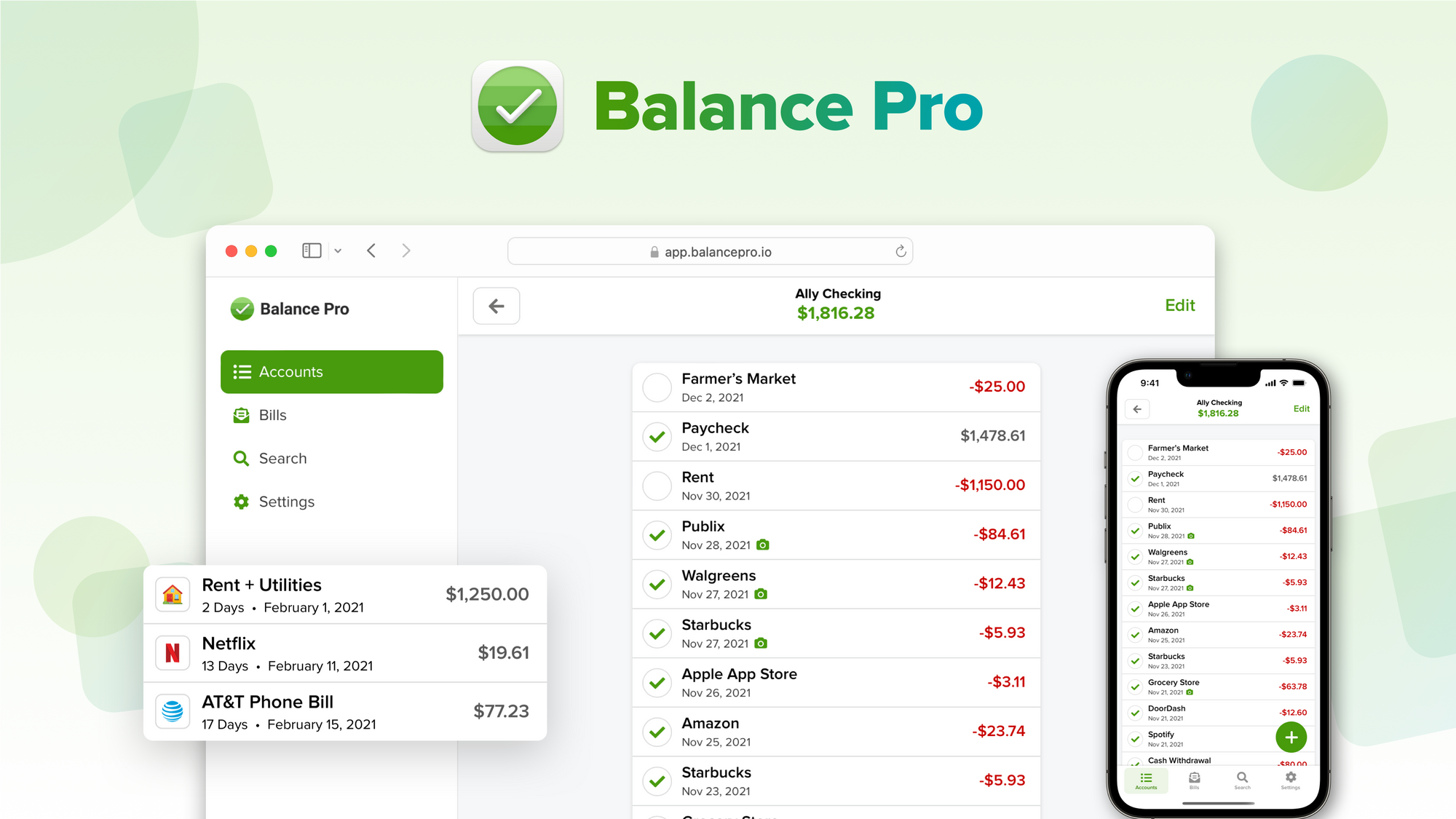 Bubble App of the Day: Balance Pro