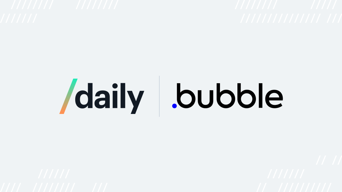 Daily + Bubble: Host Webinars Right in Your No-Code App