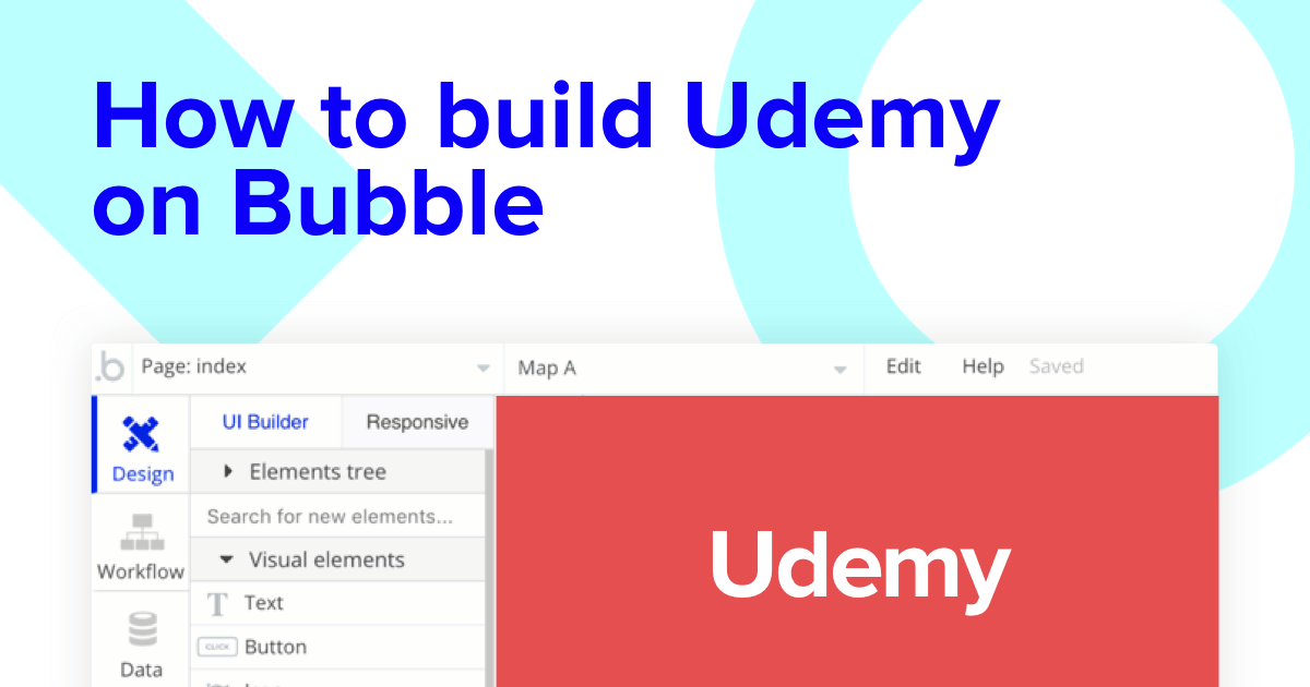 Build no-code Udemy clone with Bubble.