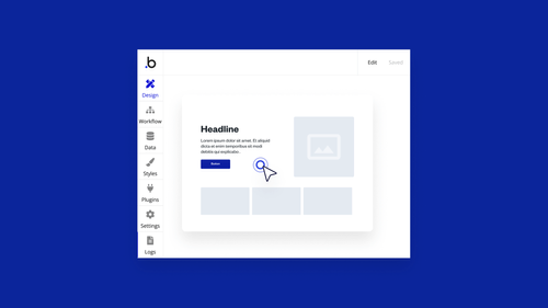 Bubble design editor - Figma file import.