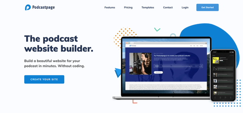 Review of Podcastpage no-code podcast site builder.