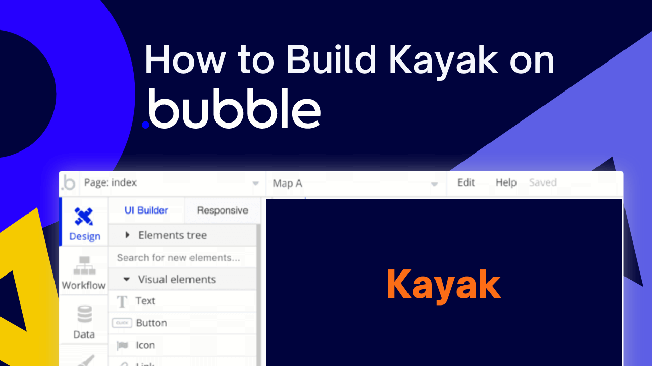 Build a no-code Kayak clone using Bubble.io.